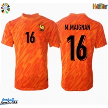 Frankrike Mike Maignan #16 Keeper Bortedrakt EM 2024 Kortermet